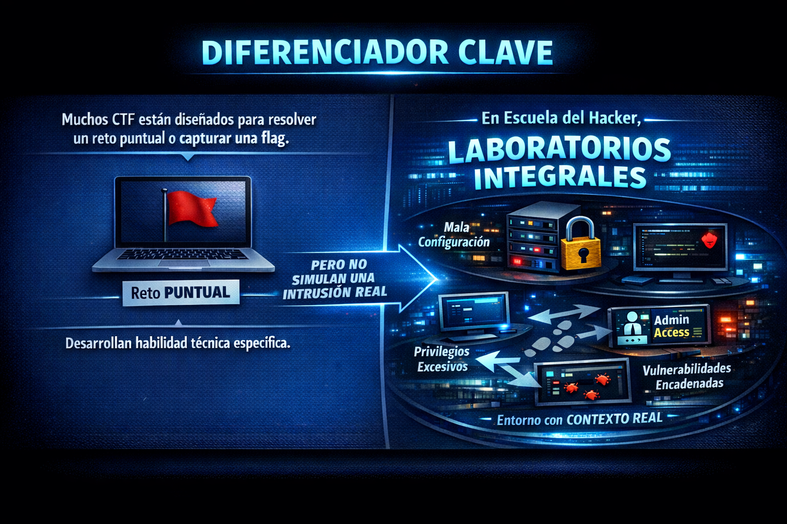 Diferenciadores Escuela del Hacker