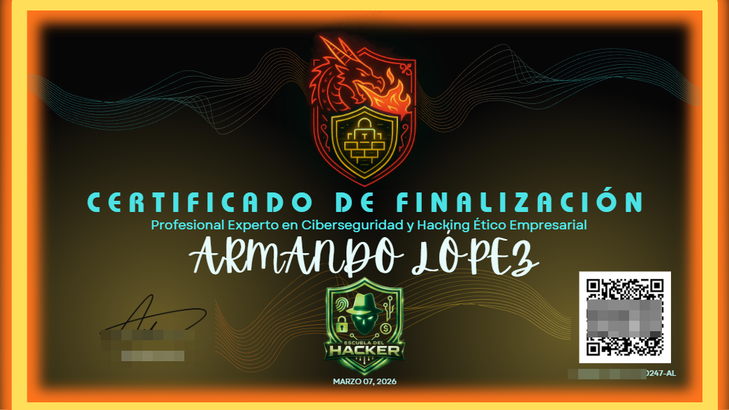 Certificado de finalización verificable